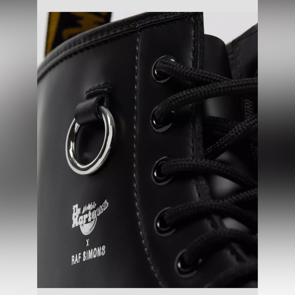 Dr Martens 1460 RAF SIMONS SMOOTH LEATHER LACE UP BOOTS- sz. US 4M/5L - Picture 2 of 12